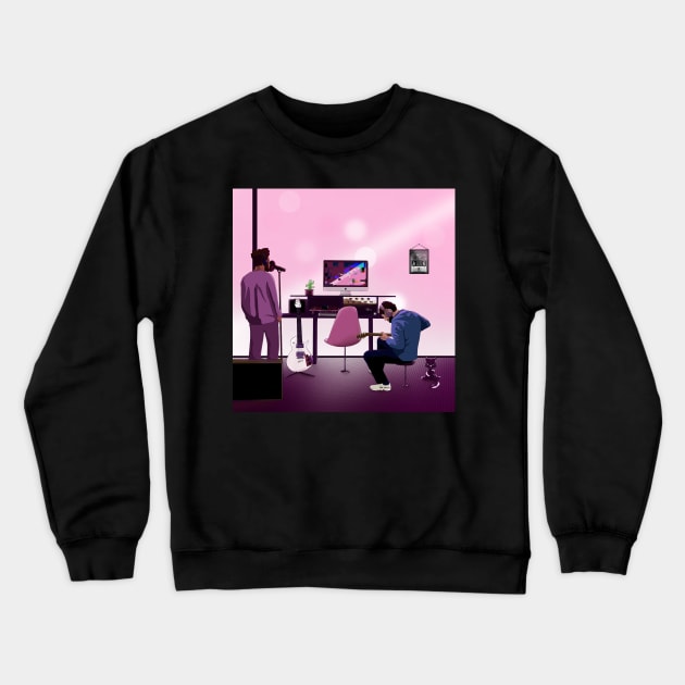 Musicians Crewneck Sweatshirt by HoussinGui